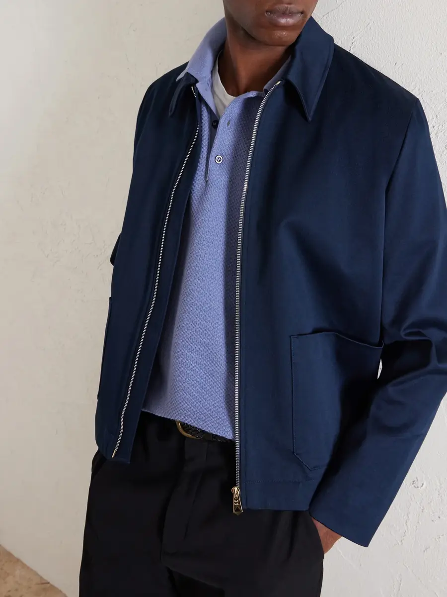 Canali Cotton-Piqué Polo Shirt - Men | Thumbnail 5 Canali Cotton-Piqué Polo Shirt - Men | Thumbnail 5