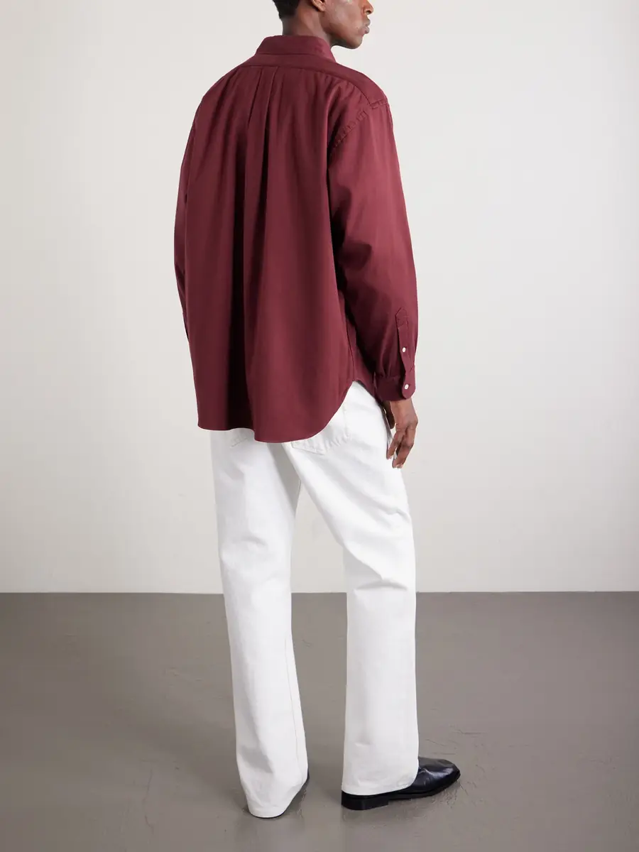 A.PRESSE Cotton-Twill Shirt - Men | Thumbnail 4