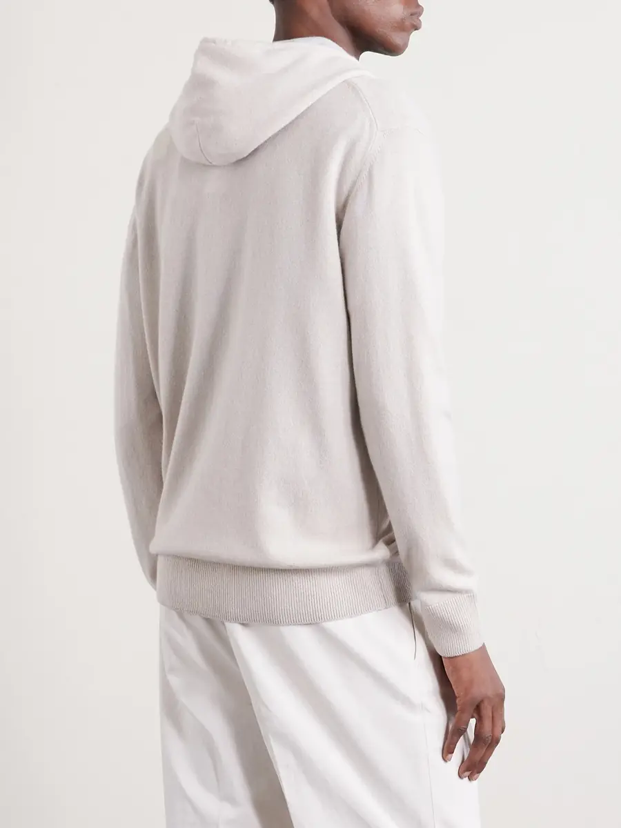 ELEVENTY Cashmere Zip-Up Hoodie - Men | Thumbnail 4 ELEVENTY Cashmere Zip-Up Hoodie - Men | Thumbnail 4