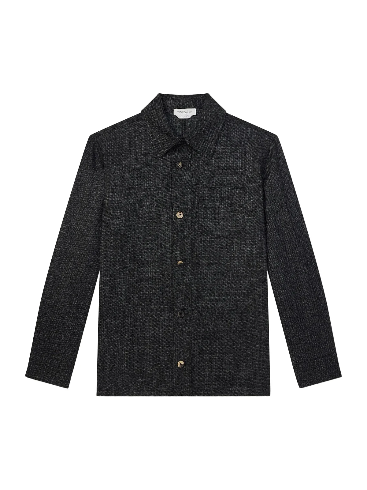 Drew Wool and Silk-Blend Overshirt - Men Drew Wool and Silk-Blend Overshirt - Men