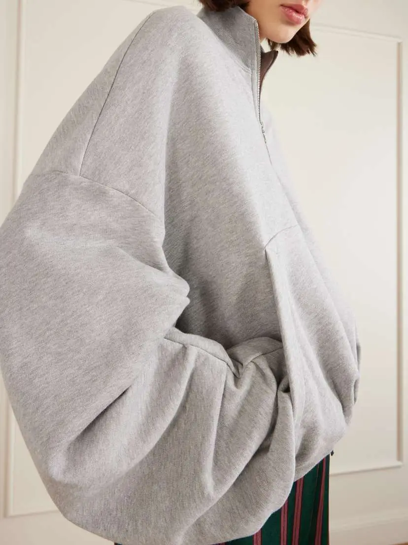 Dries Van Noten Cotton-jersey Sweatshirt | Thumbnail 4