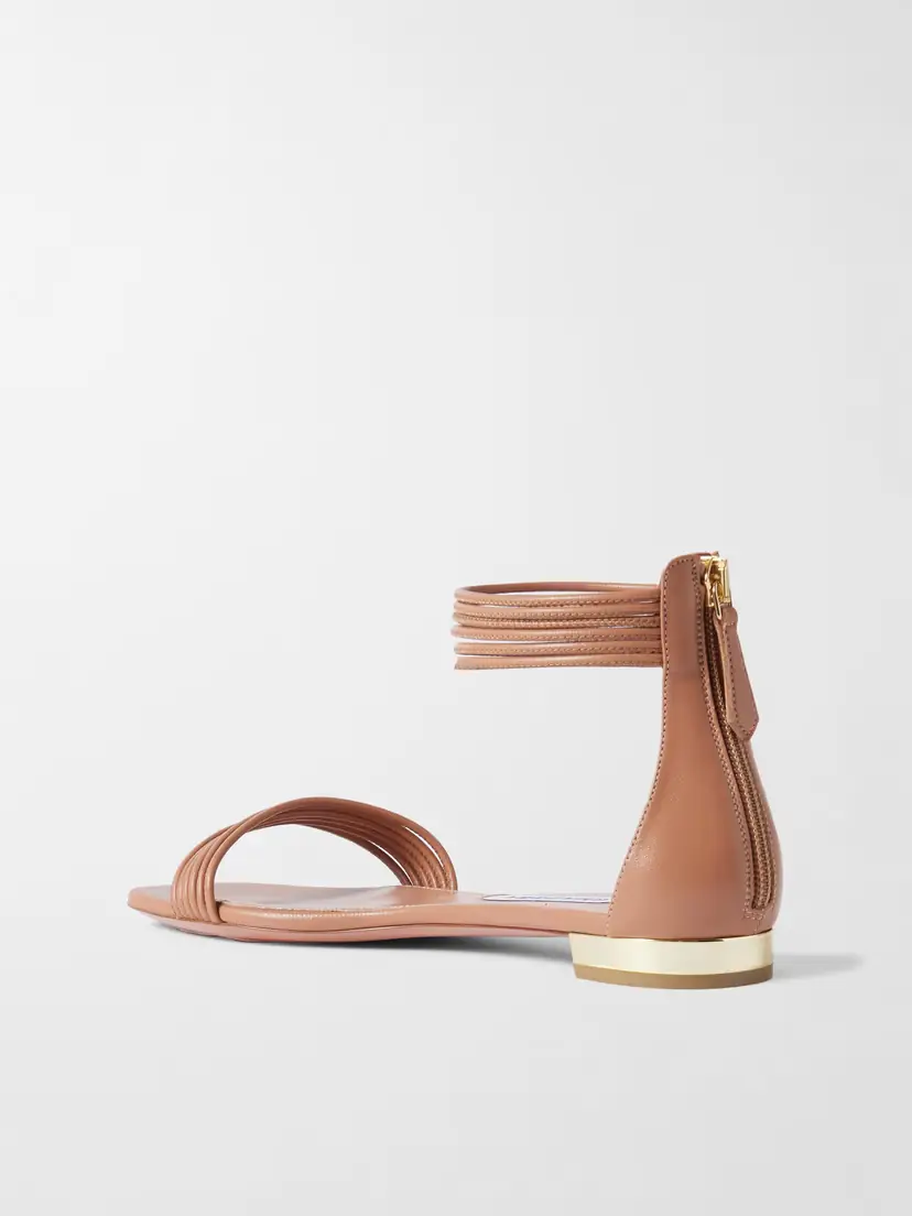 Aquazzura Sway Leather Sandals | Thumbnail 3