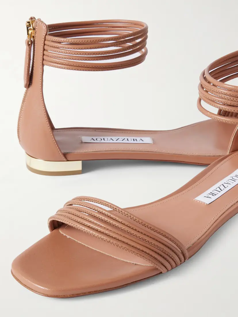 Aquazzura Sway Leather Sandals | Thumbnail 4