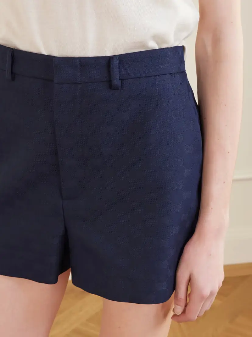 Gucci Twill Jacquard Shorts | Thumbnail 5 Gucci Twill Jacquard Shorts | Thumbnail 5
