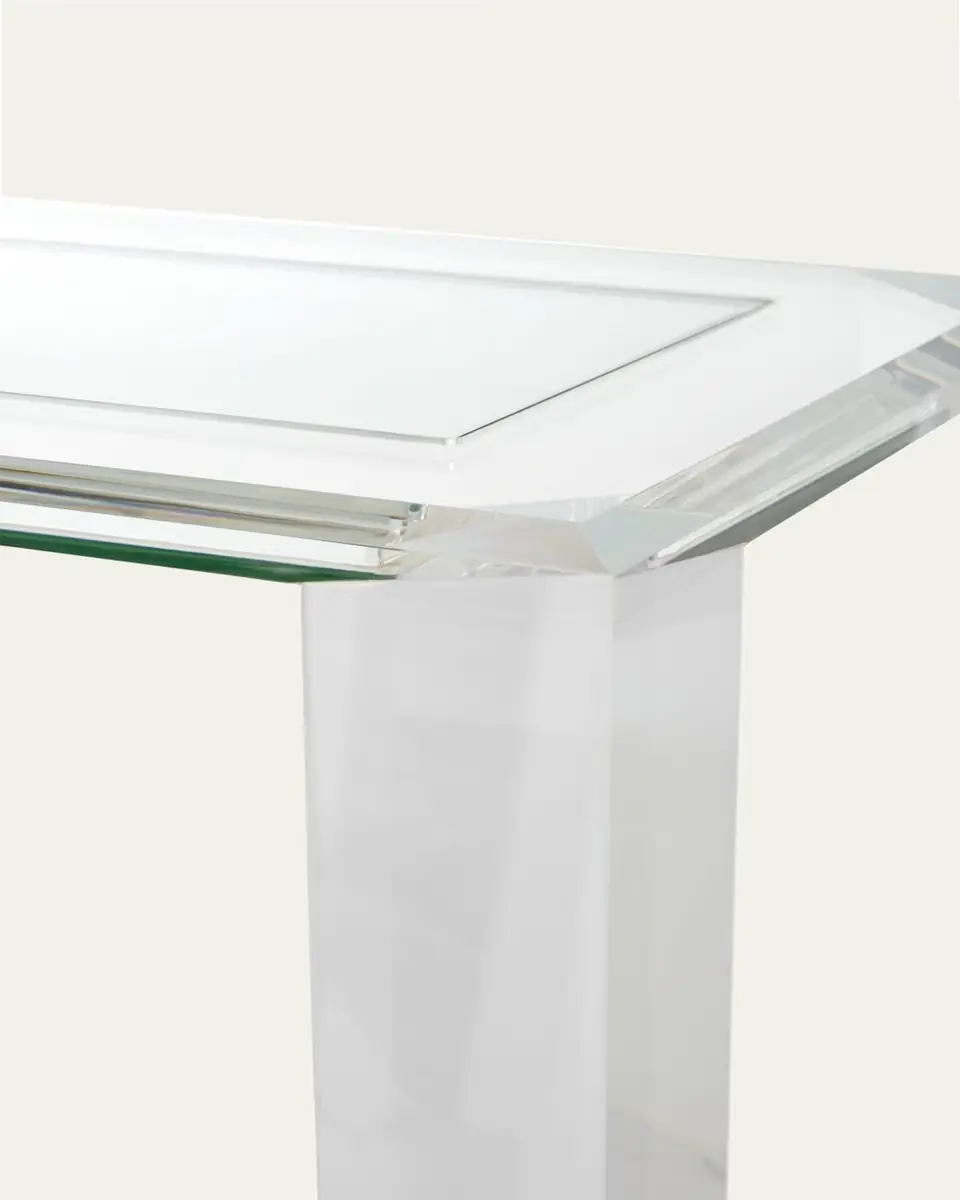 Interlude Home Surrey Acrylic Console Table | Thumbnail 2