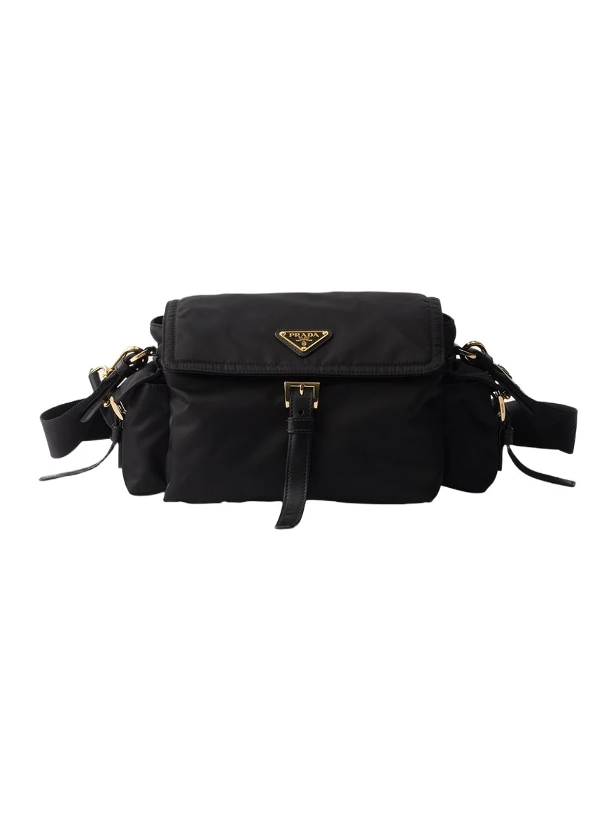 Explore Medium Re-Nylon Shoulder Bag Explore Medium Re-Nylon Shoulder Bag