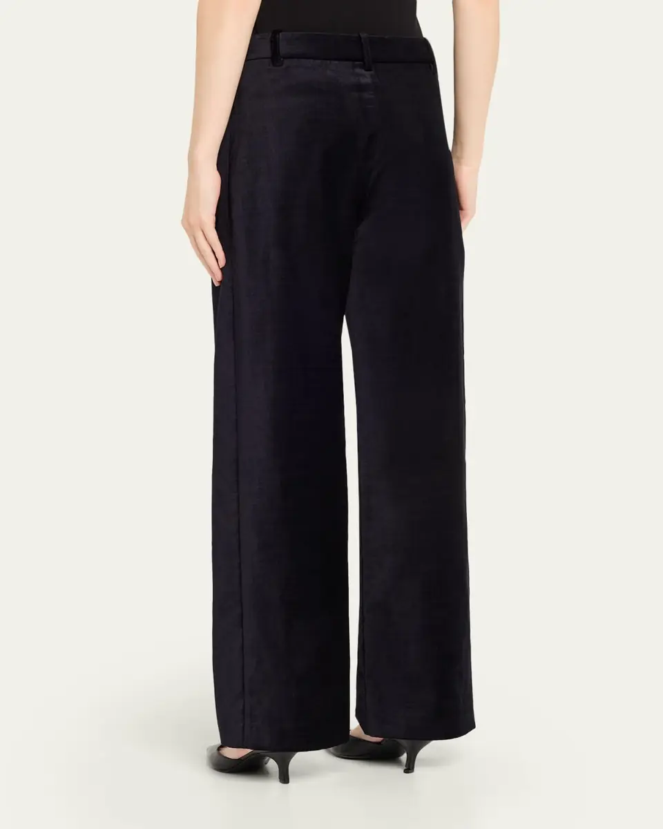 LIBEROWE Alice Velvet Straight-Leg Trousers | Thumbnail 3 LIBEROWE Alice Velvet Straight-Leg Trousers | Thumbnail 3