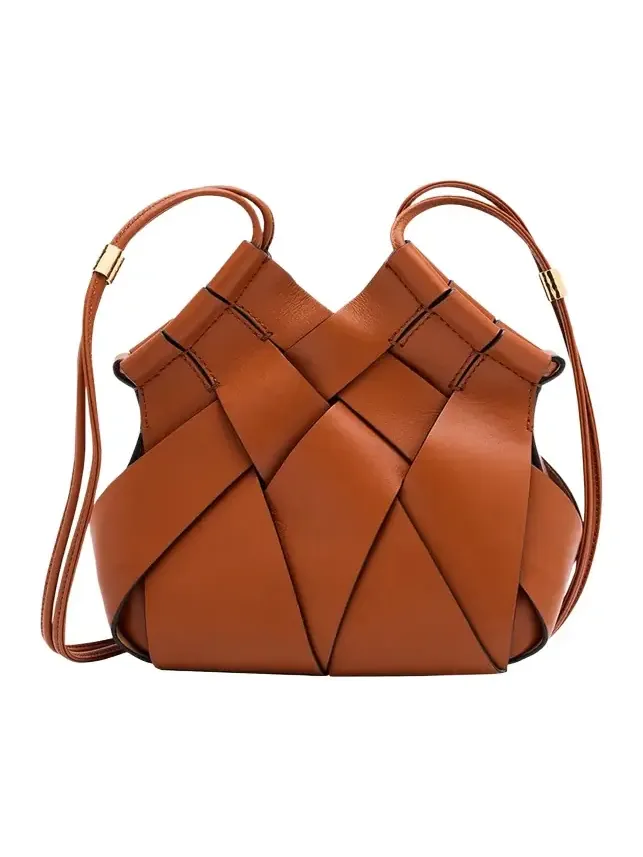 Charlotte Woven Leather Crossbody Bag Charlotte Woven Leather Crossbody Bag