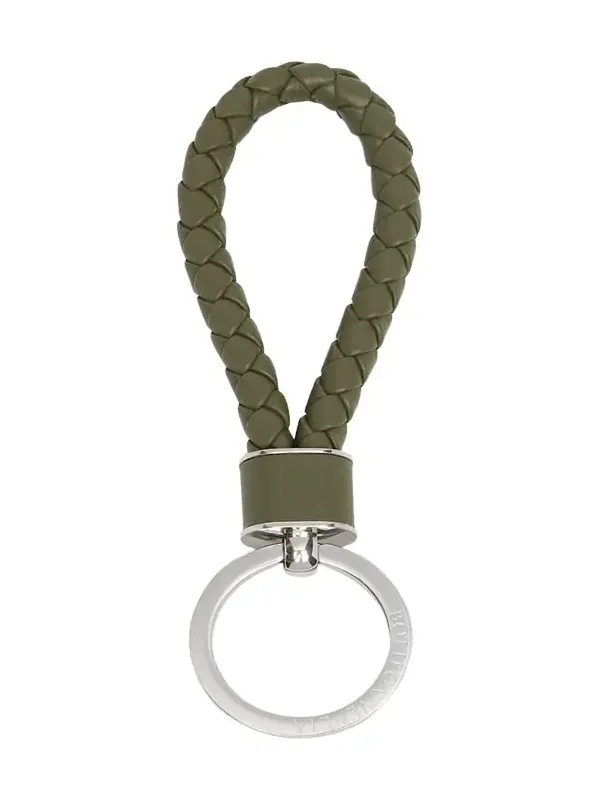 Bottega Veneta Men's Intreccio Key Ring