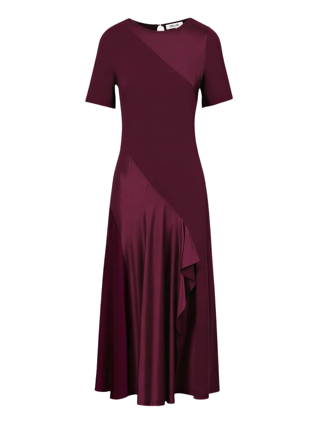 Araminta Bias-Cut Midi Dress