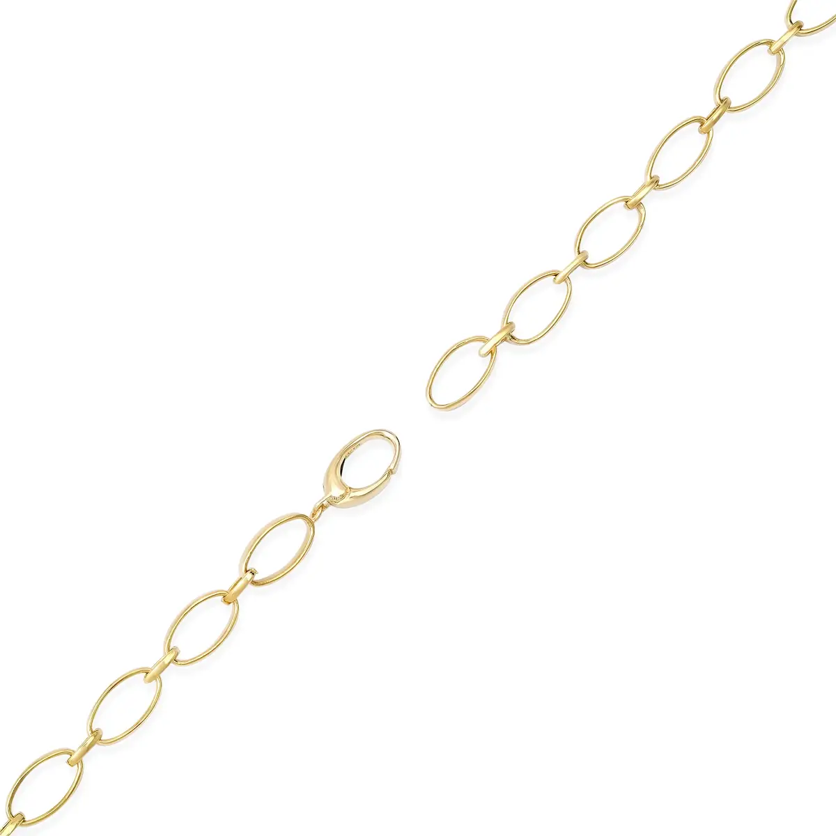 Jennifer Meyer 30 Inch Medium and Small Edith Link Necklace | Thumbnail 4
