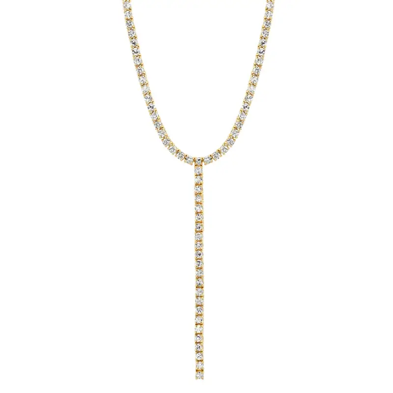 Jennifer Meyer 4-Prong Diamond Tennis Lariat