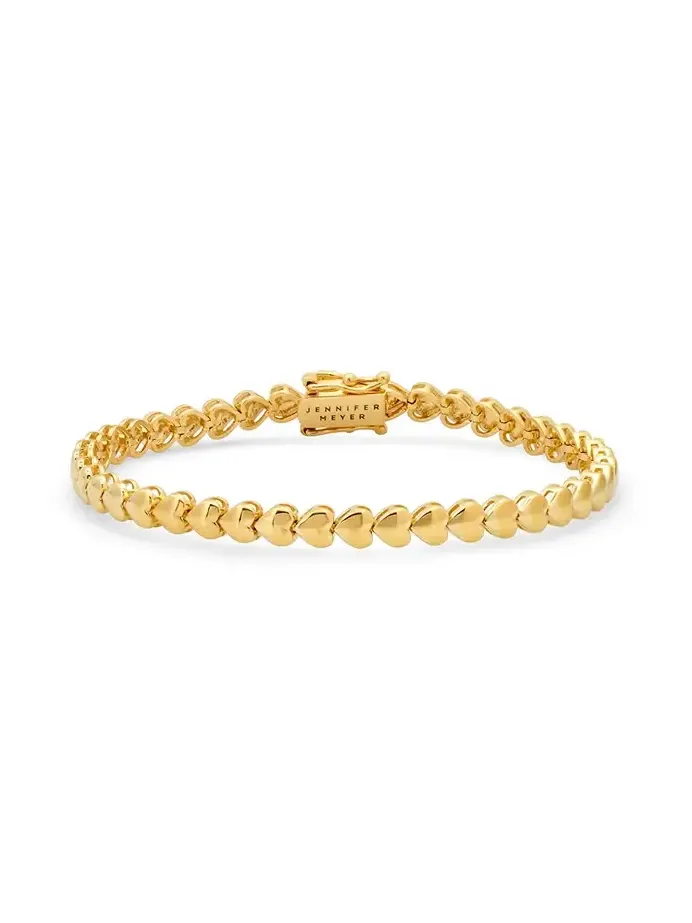Heart Tennis Bracelet Heart Tennis Bracelet