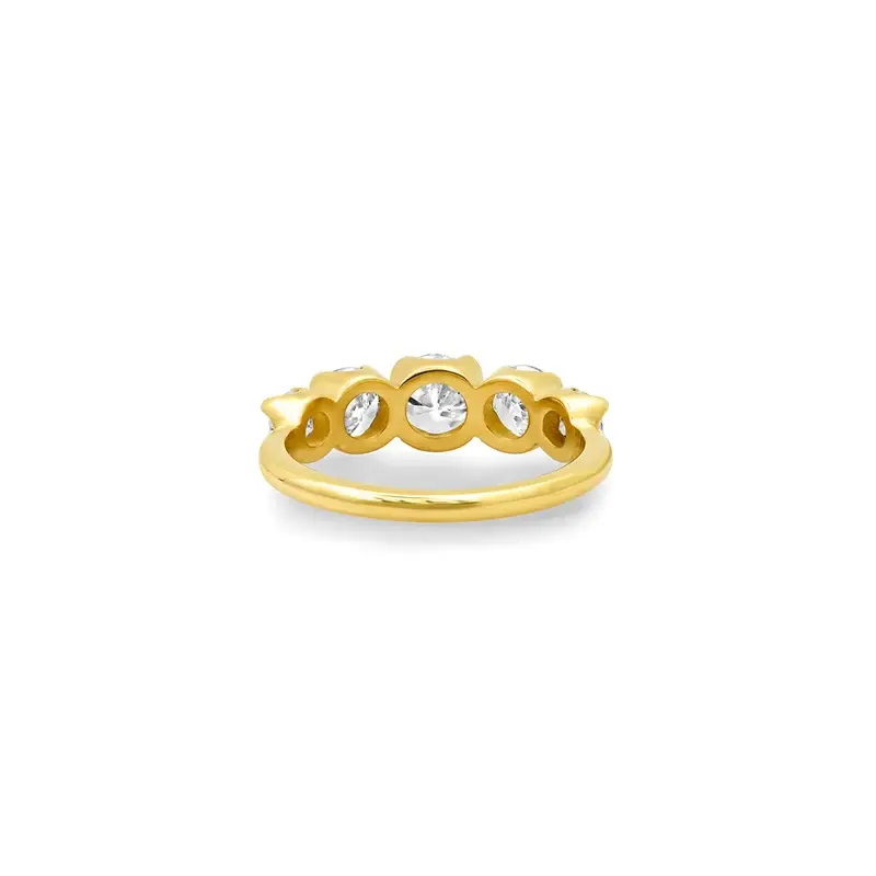 Jennifer Meyer Large Graduated Diamond Ring | Thumbnail 3