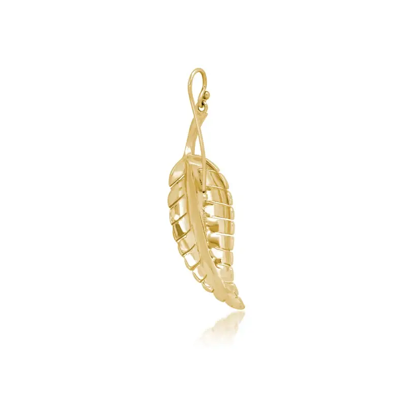 Jennifer Meyer Large Leaf Earrings | Thumbnail 2 Jennifer Meyer Large Leaf Earrings | Thumbnail 2