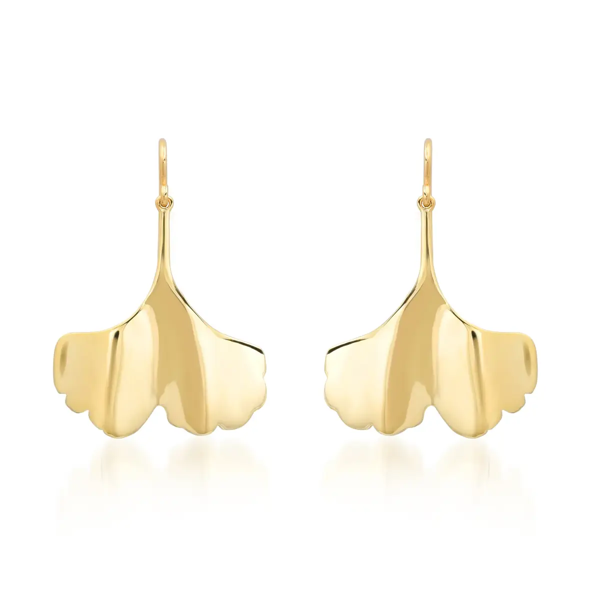 Jennifer Meyer Luxe Ginkgo Leaf Earrings | Image 1 Jennifer Meyer Luxe Ginkgo Leaf Earrings | Image 1