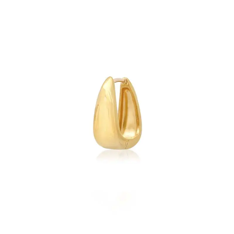Jennifer Meyer Mini Elongated Teardrop Huggies | Thumbnail 4 Jennifer Meyer Mini Elongated Teardrop Huggies | Thumbnail 4