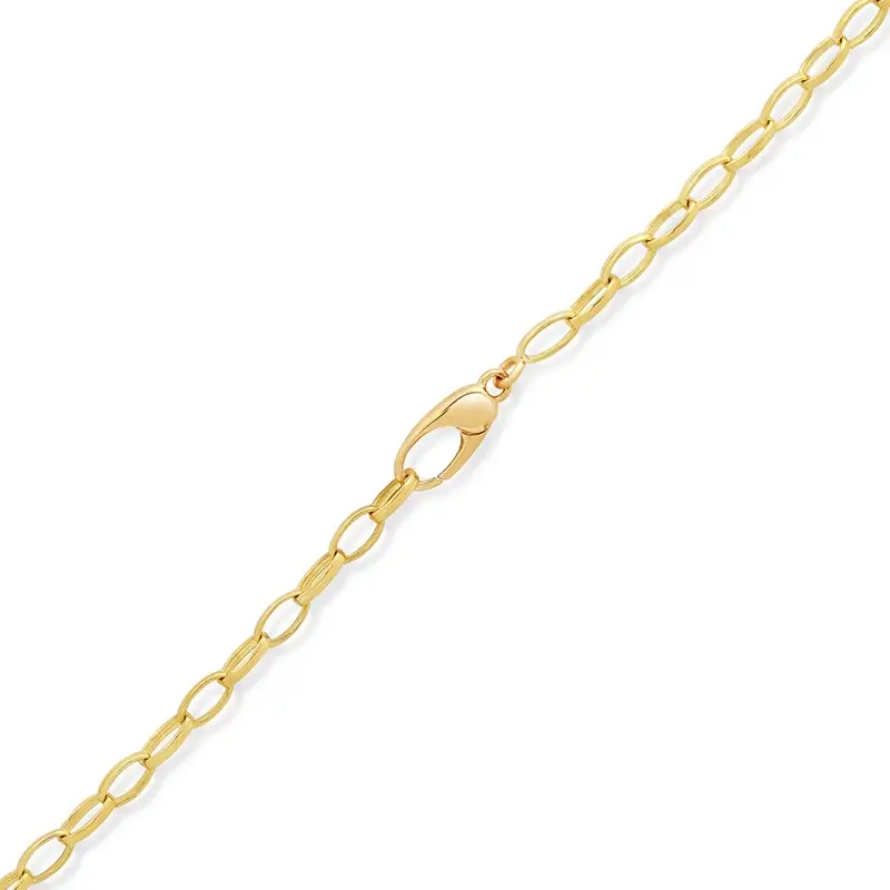 Jennifer Meyer Small Edith Link Necklace with Mini 70s Heart Accents | Thumbnail 3 Jennifer Meyer Small Edith Link Necklace with Mini 70s Heart Accents | Thumbnail 3