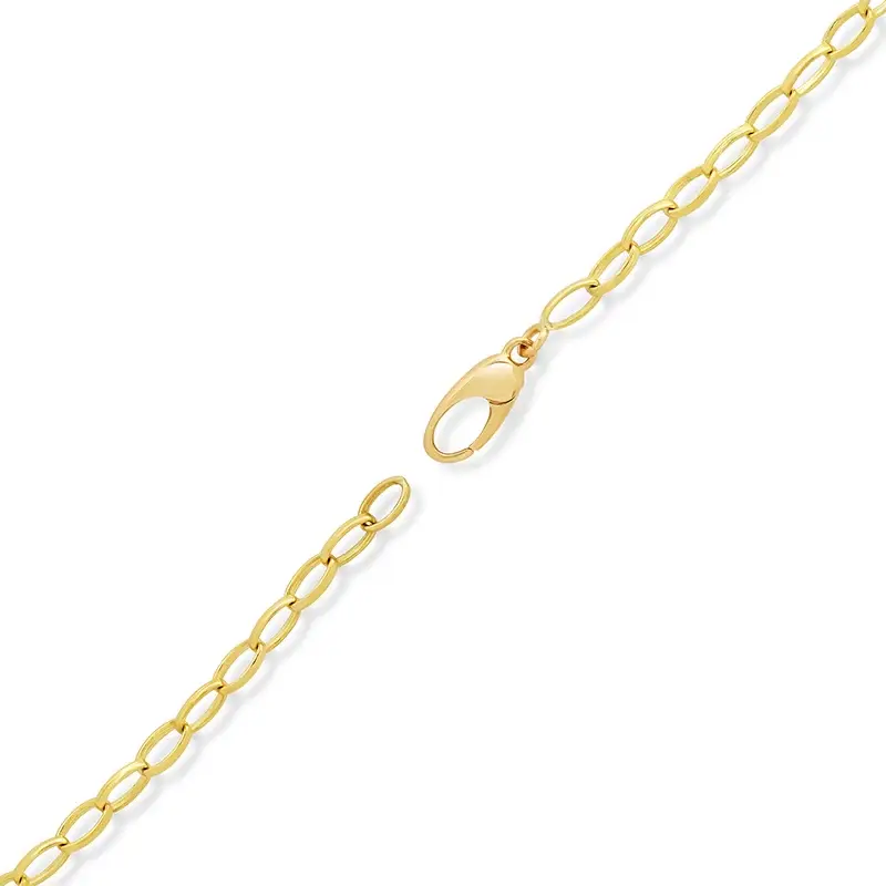 Jennifer Meyer Small Edith Link Necklace with Mini 70s Heart Accents | Thumbnail 4 Jennifer Meyer Small Edith Link Necklace with Mini 70s Heart Accents | Thumbnail 4