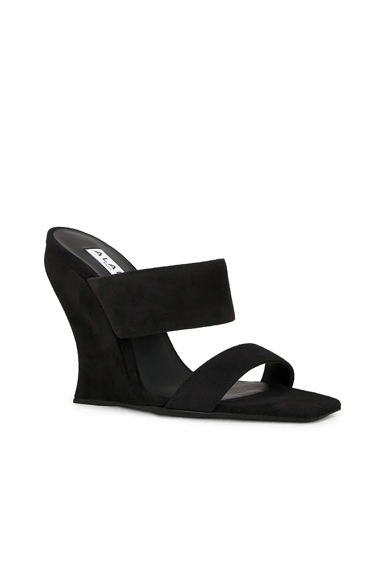ALAÏA ALAΪA Wedge Mule | Thumbnail 2 ALAÏA ALAΪA Wedge Mule | Thumbnail 2