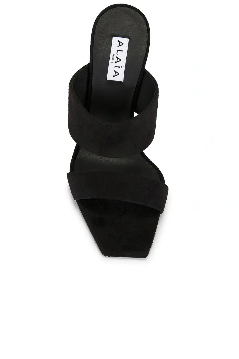 ALAÏA ALAΪA Wedge Mule | Thumbnail 4 ALAÏA ALAΪA Wedge Mule | Thumbnail 4