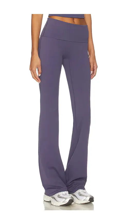 Gold Hinge Essentials Foldover Flare Pant | Thumbnail 2 Gold Hinge Essentials Foldover Flare Pant | Thumbnail 2