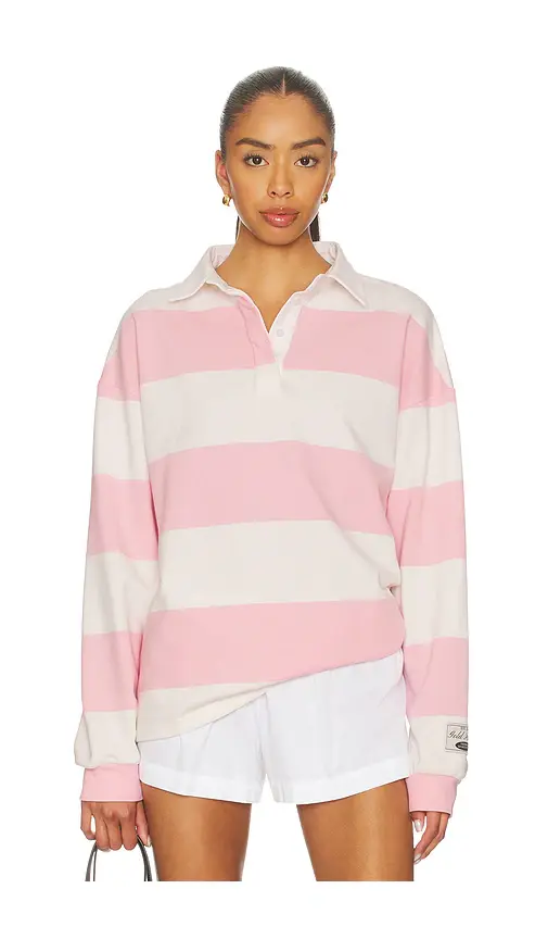 Gold Hinge Rugby Top | Image 1 Gold Hinge Rugby Top | Image 1