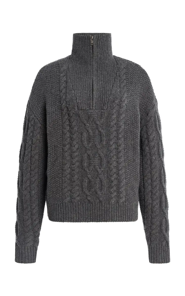 The Garment Como Cable-Knit Wool-Cashmere Sweater