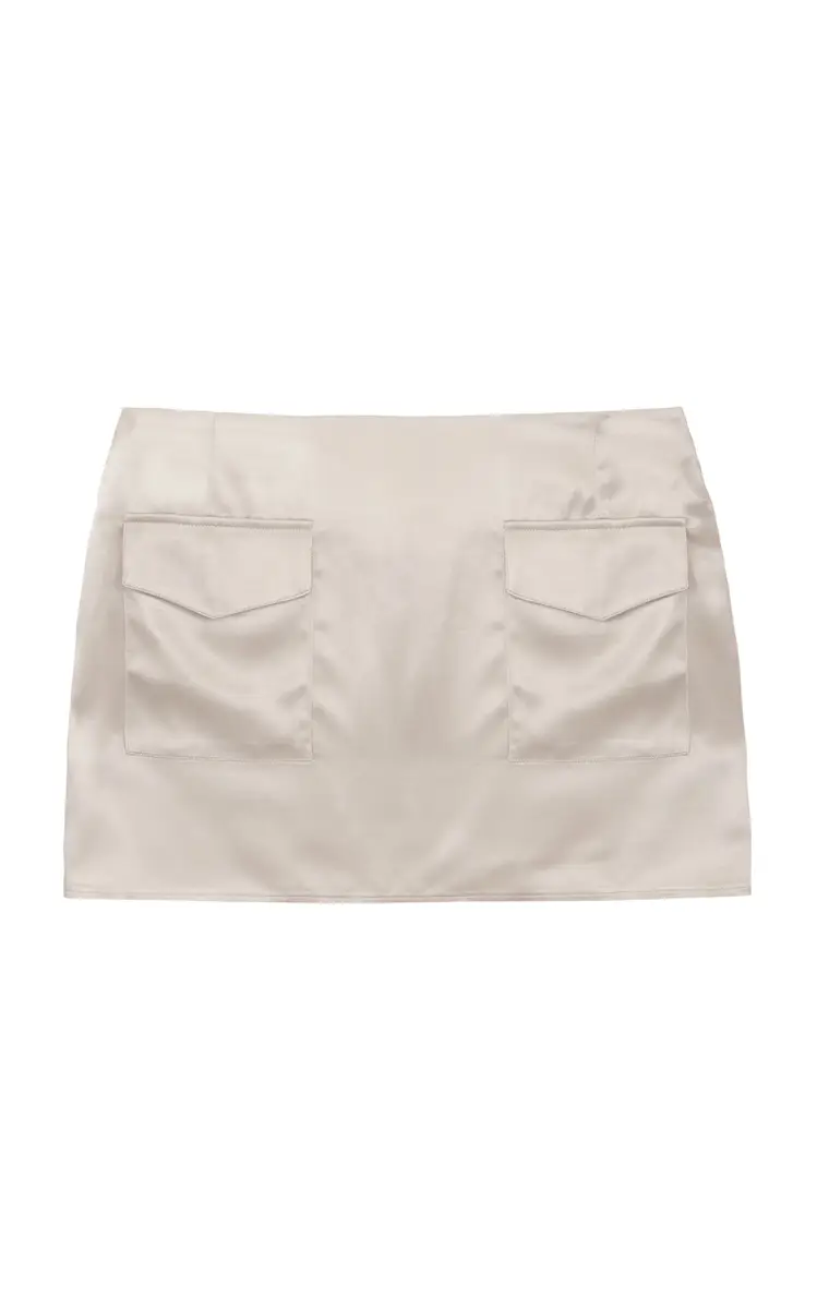 Valletta Sateen Mini Skirt Valletta Sateen Mini Skirt