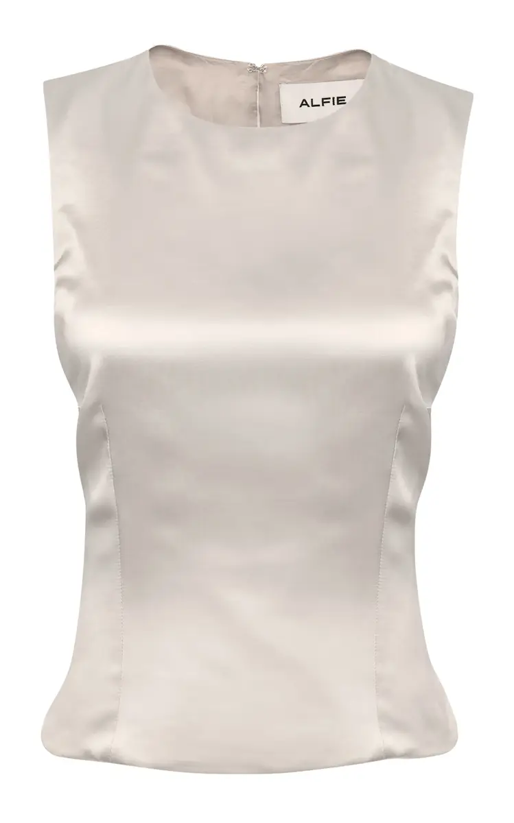 Nori Sateen Top Nori Sateen Top