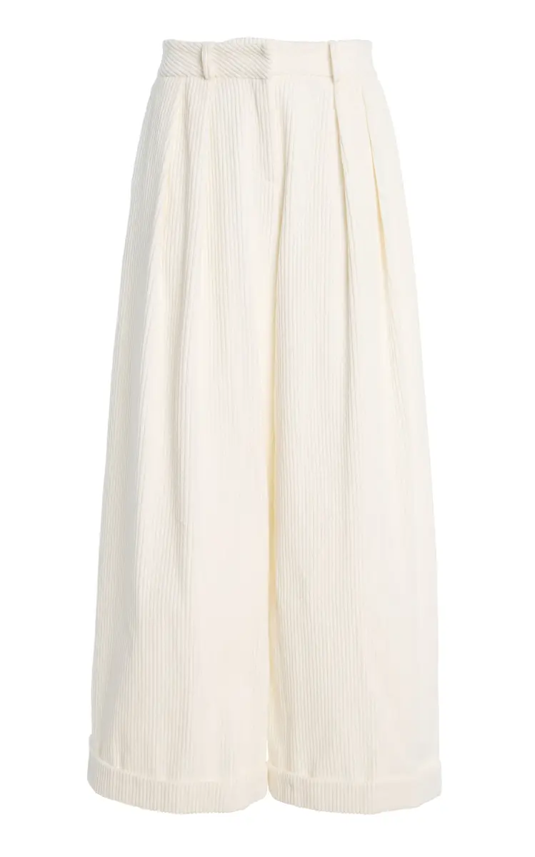 FRANÇOISE Mila Corduroy Wide-Leg Pants | Thumbnail 4 FRANÇOISE Mila Corduroy Wide-Leg Pants | Thumbnail 4