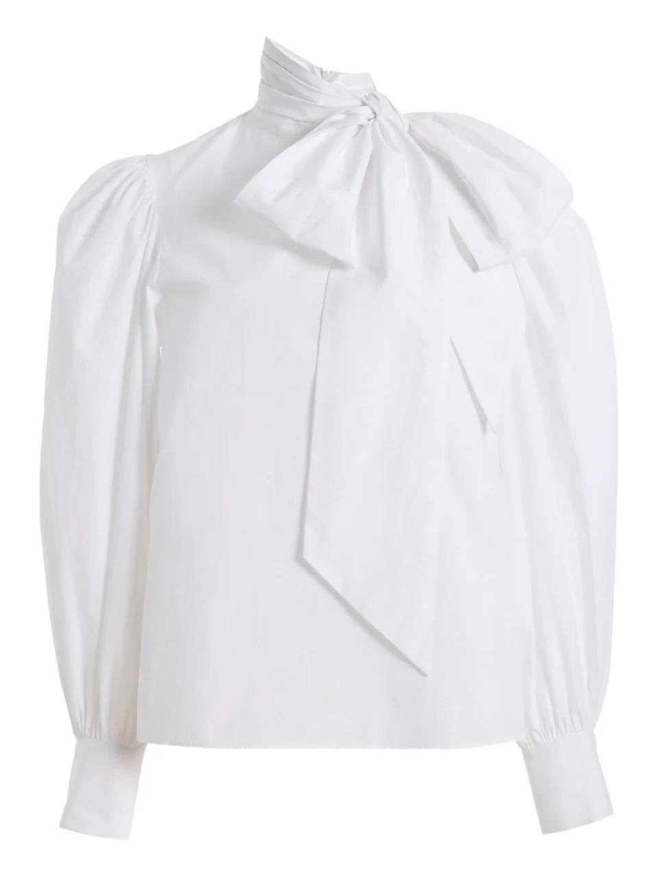 Winona Pussy-Bow Cotton Top Winona Pussy-Bow Cotton Top