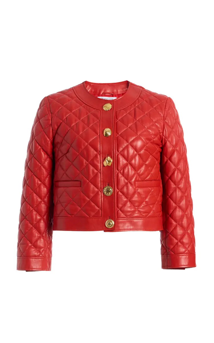 Gracie Quilted Leather Jacket Gracie Quilted Leather Jacket