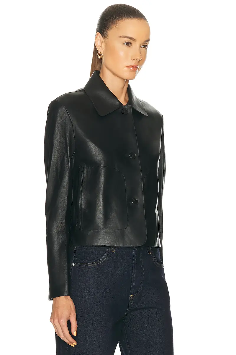 ARMA Emy Butter Leather Jacket | Thumbnail 3