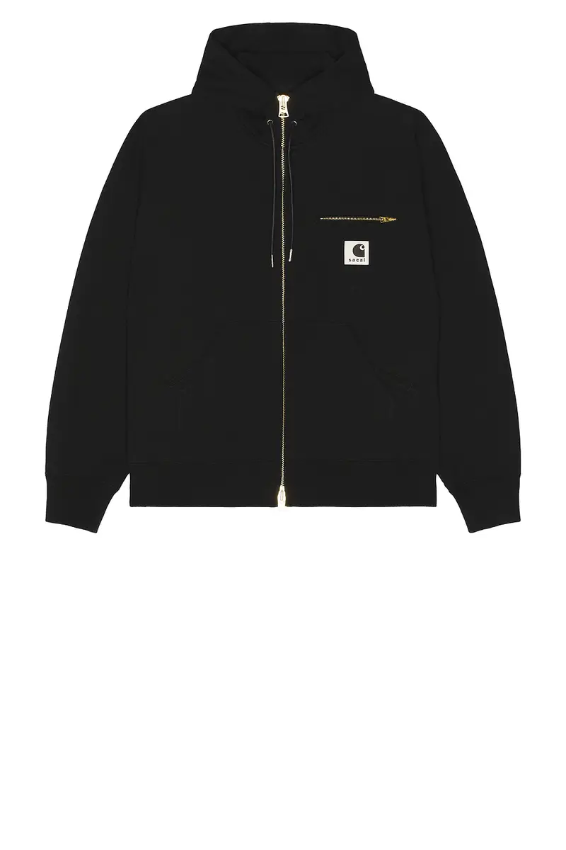 Sacai x Carhartt WIP Cotton Jersey Hoodie | Thumbnail 4 Sacai x Carhartt WIP Cotton Jersey Hoodie | Thumbnail 4