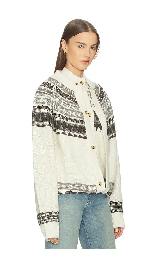 Monse Fold-Up Fair Isle Cardigan | Thumbnail 2 Monse Fold-Up Fair Isle Cardigan | Thumbnail 2