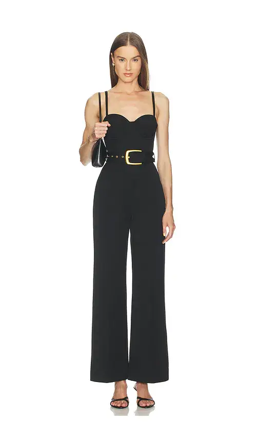 L'AGENCE Jessa Bustier Tailored Jumpsuit | Image 1 L'AGENCE Jessa Bustier Tailored Jumpsuit | Image 1