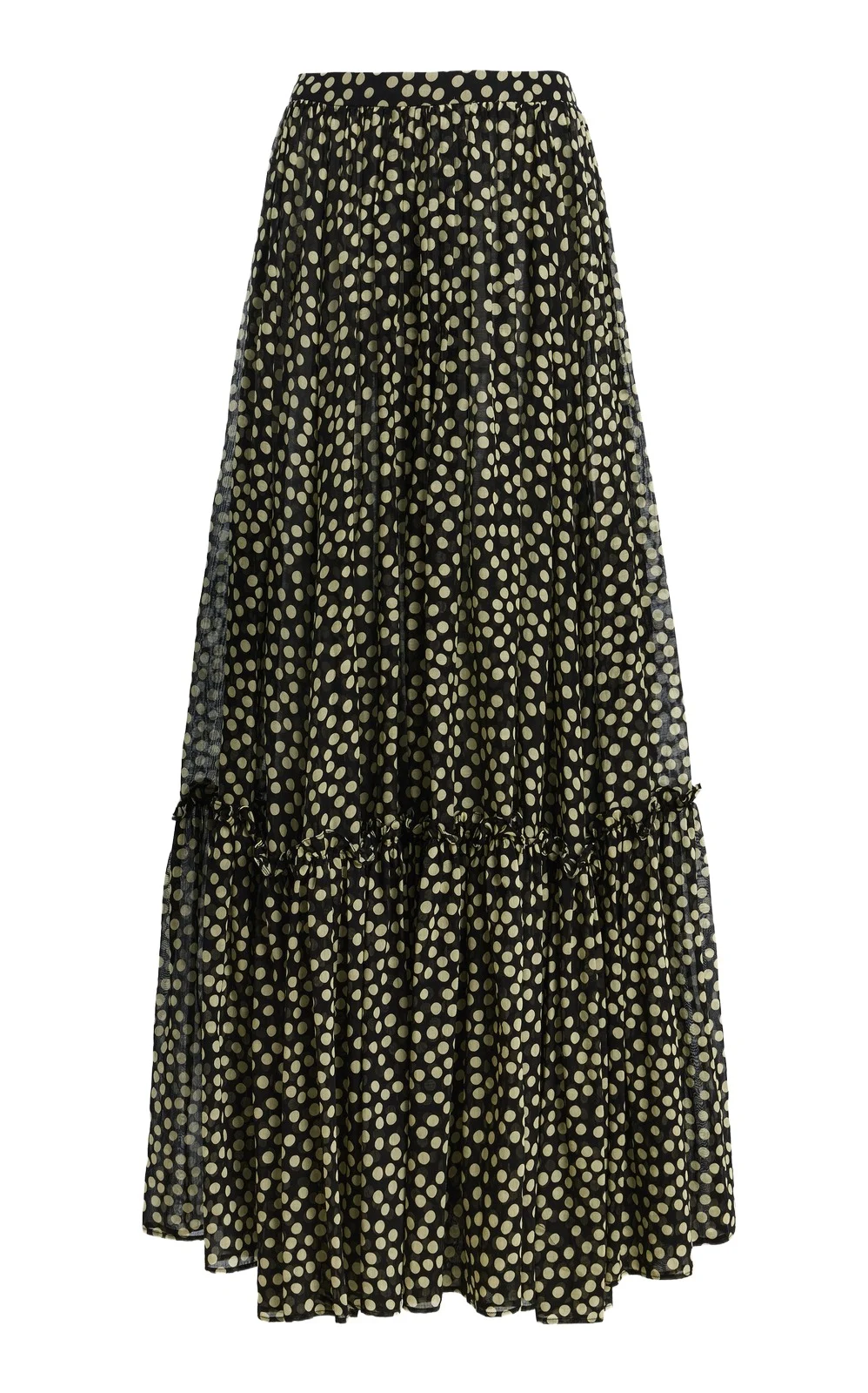 Jade Cotton-Silk Maxi Skirt Jade Cotton-Silk Maxi Skirt
