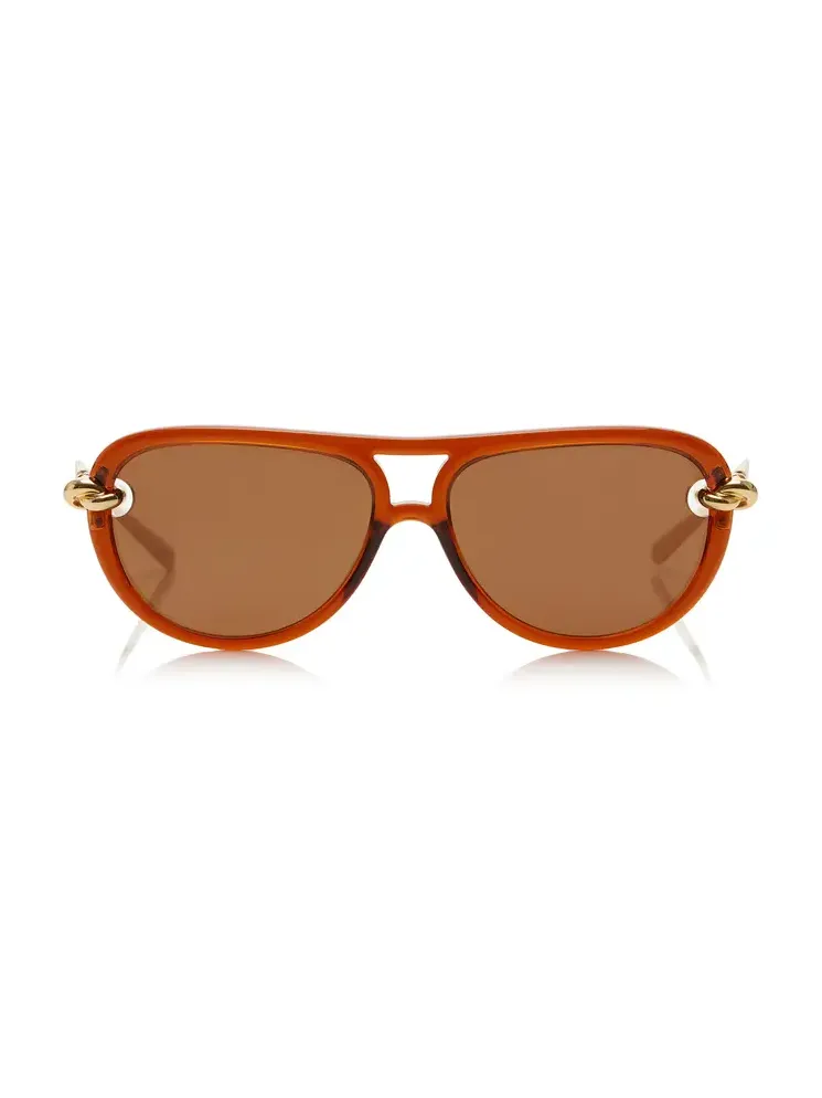 Aviator-Frame Acetate Sunglasses Aviator-Frame Acetate Sunglasses
