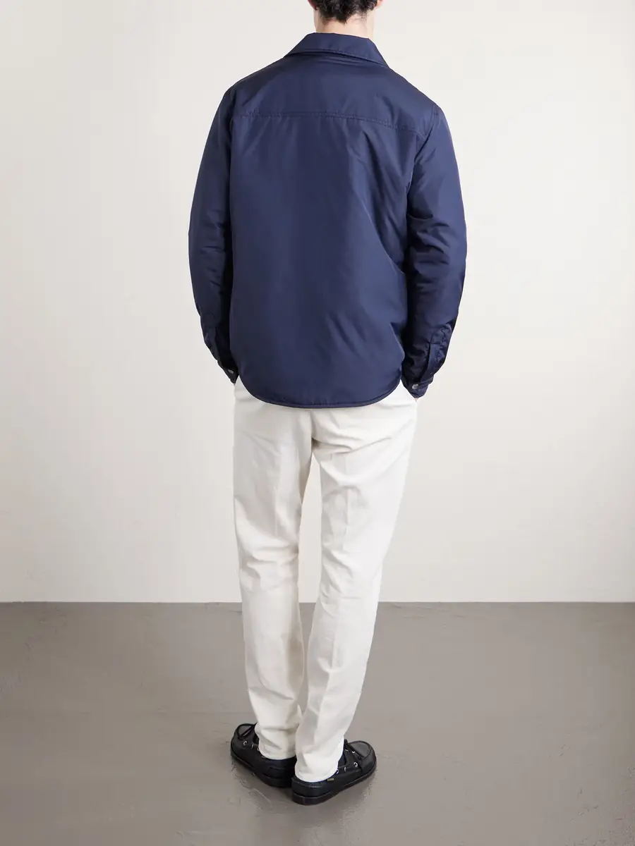 Slowear Padded Shell Overshirt - Men | Thumbnail 4 Slowear Padded Shell Overshirt - Men | Thumbnail 4