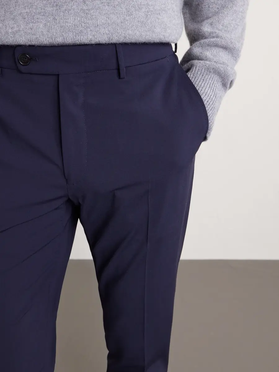 Slowear Tapered Virgin Wool-Blend Suit Trousers - Men | Thumbnail 6 Slowear Tapered Virgin Wool-Blend Suit Trousers - Men | Thumbnail 6