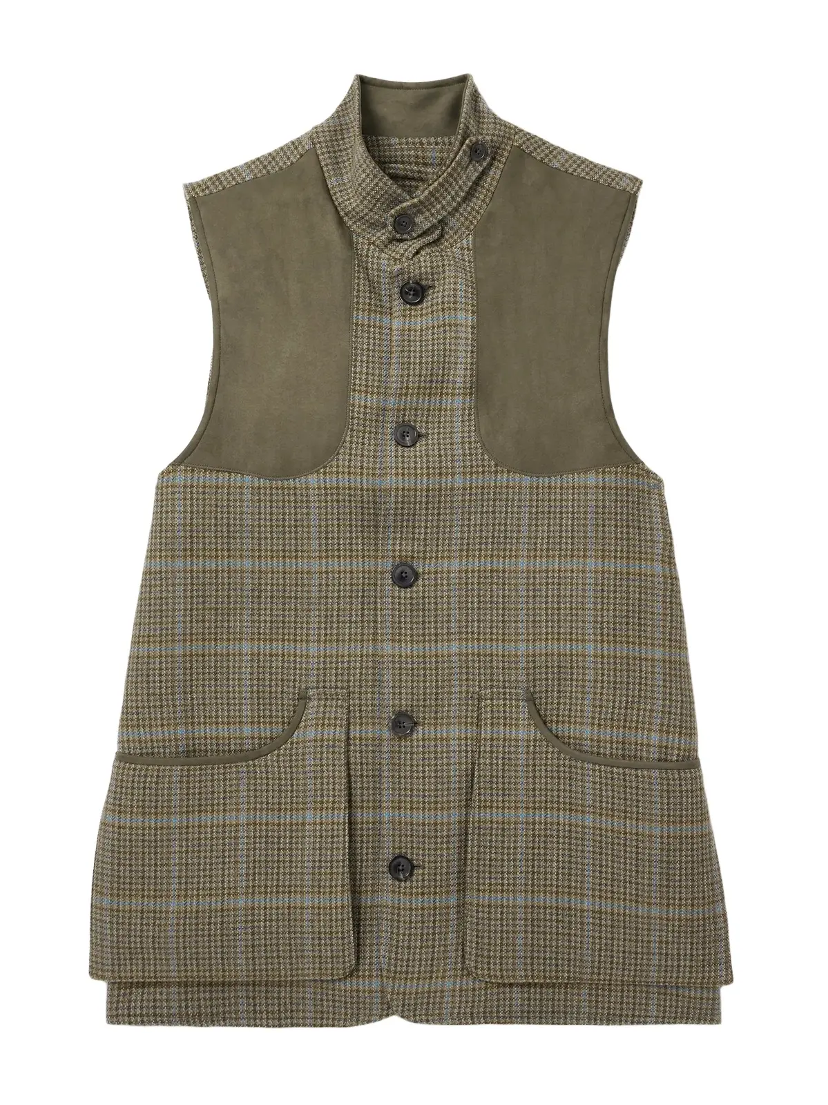 Wool-Tweed Gilet - Men Wool-Tweed Gilet - Men