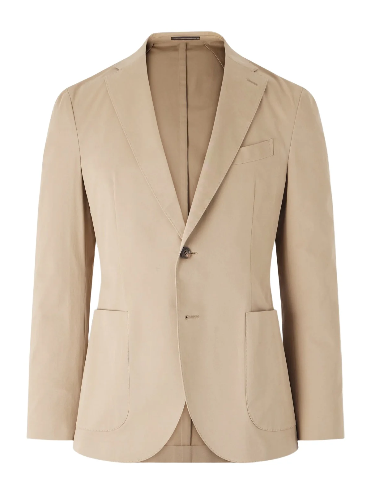 Cotton-Blend Suit Jacket - Men Cotton-Blend Suit Jacket - Men