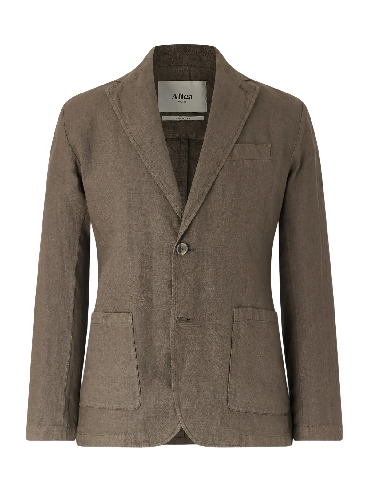 Altea Aaron Garment-Dyed Linen Blazer - Men