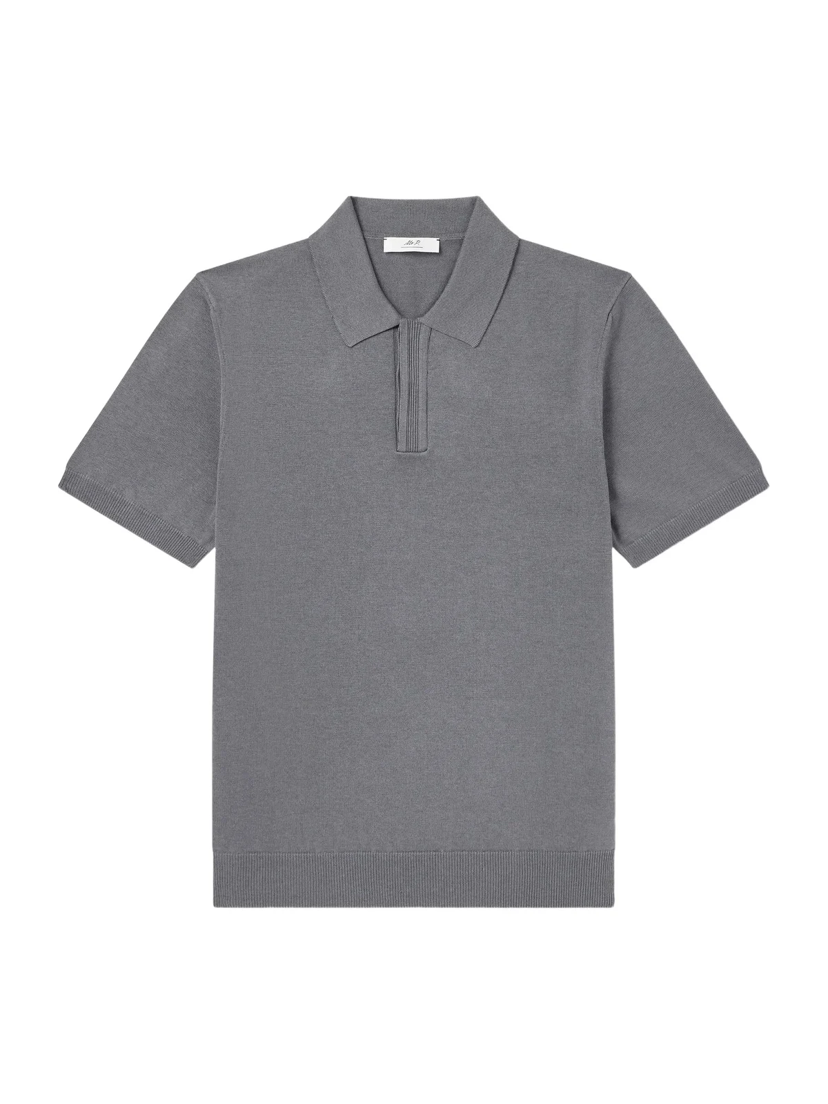 Silk and Cotton-Blend Polo Shirt - Men