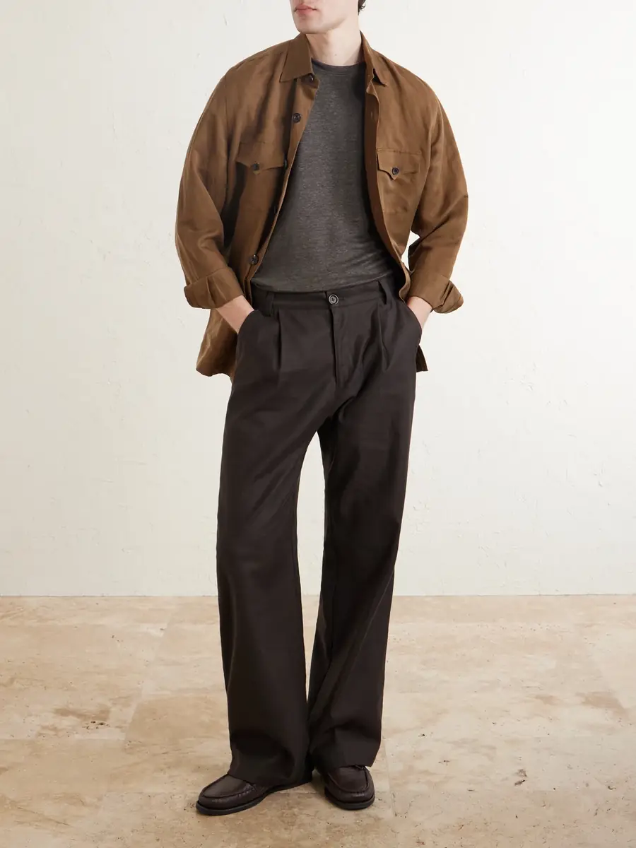 MR P. Linen T-Shirt - Men | Thumbnail 2