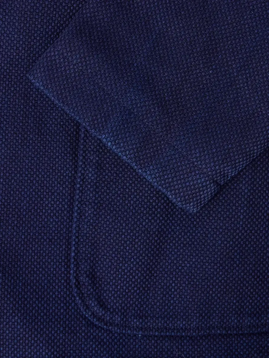 Blue Blue Japan Sashiko Cotton-Piqué Suit Jacket - Men | Thumbnail 4 Blue Blue Japan Sashiko Cotton-Piqué Suit Jacket - Men | Thumbnail 4