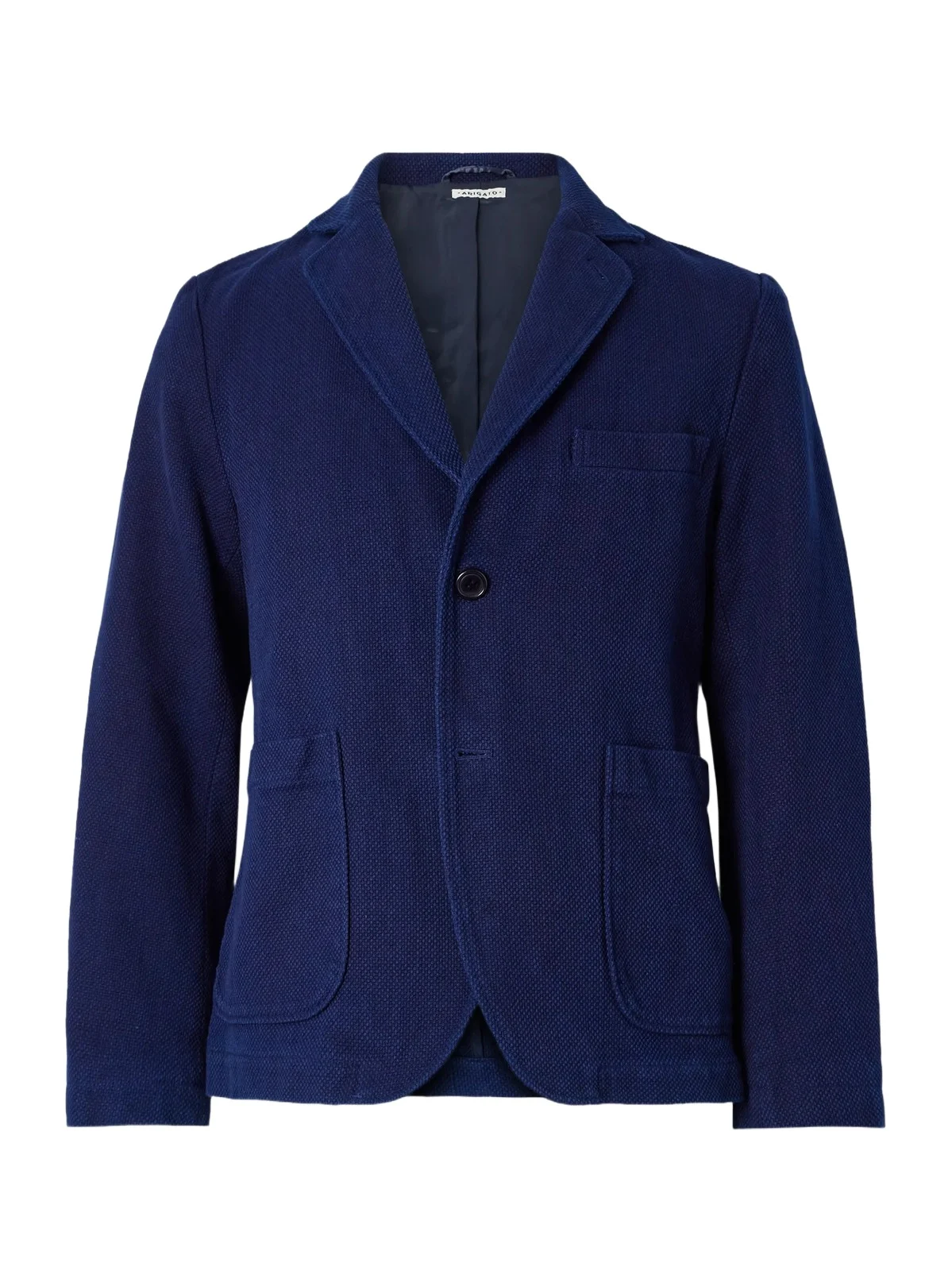 Sashiko Cotton-Piqué Suit Jacket - Men Sashiko Cotton-Piqué Suit Jacket - Men