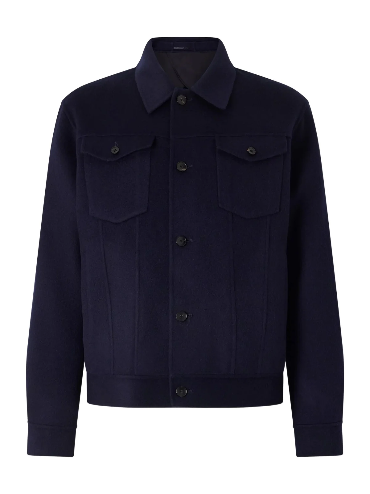 Double-Faced Wool and Cashmere-Blend Jacket - Men Double-Faced Wool and Cashmere-Blend Jacket - Men