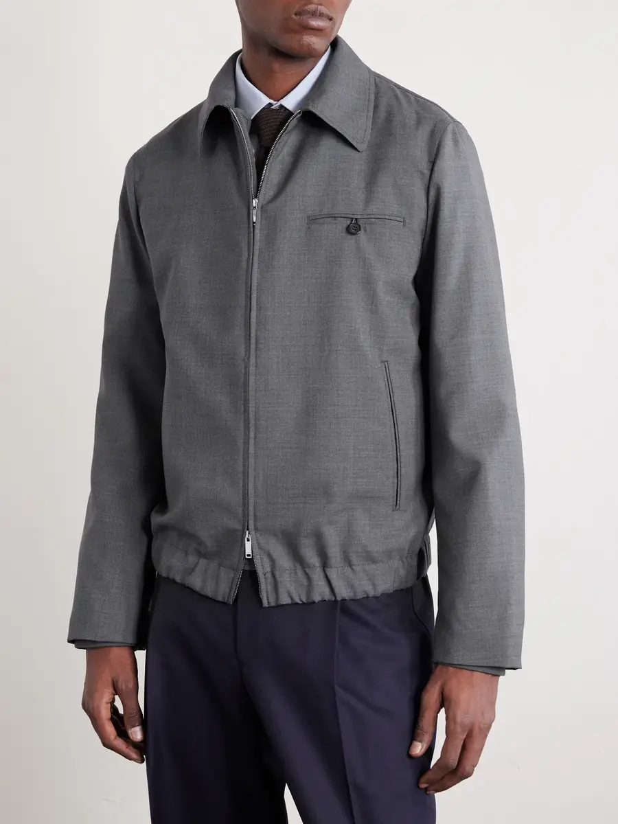 Slowear Wool-Canvas Blouson Jacket - Men | Thumbnail 3 Slowear Wool-Canvas Blouson Jacket - Men | Thumbnail 3
